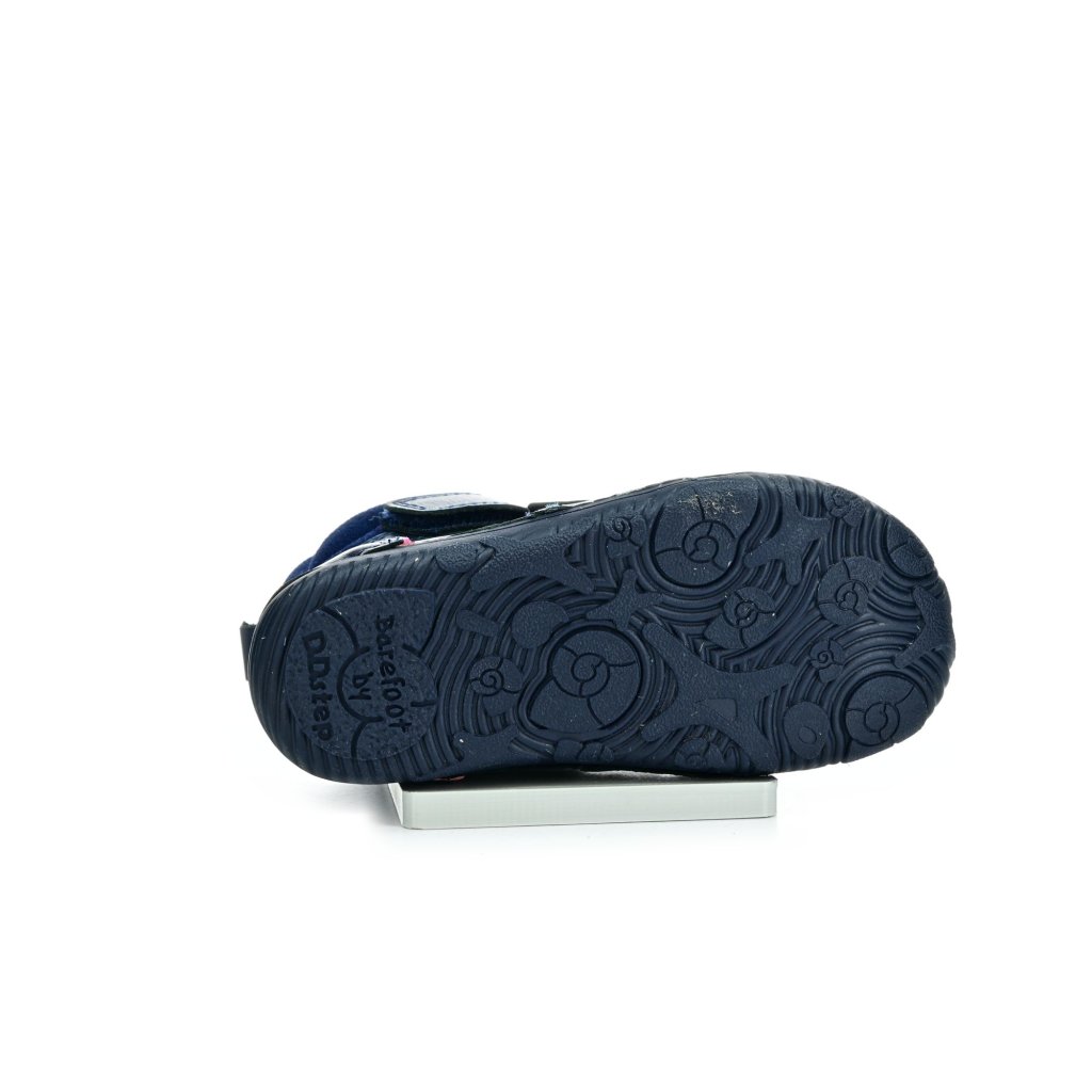 D.D.Step W073-42814B Royal Blue Winterbarfußschuhe