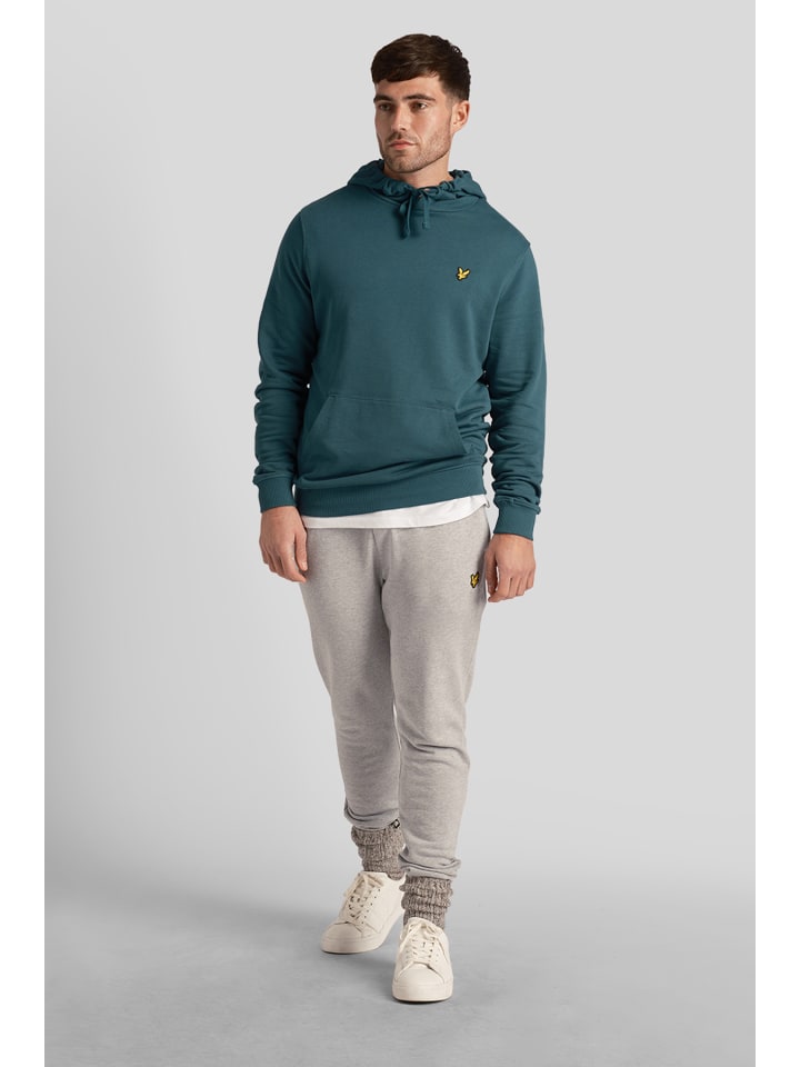 Lyle & Scott Hoodie in Malachitgrün günstig kaufen