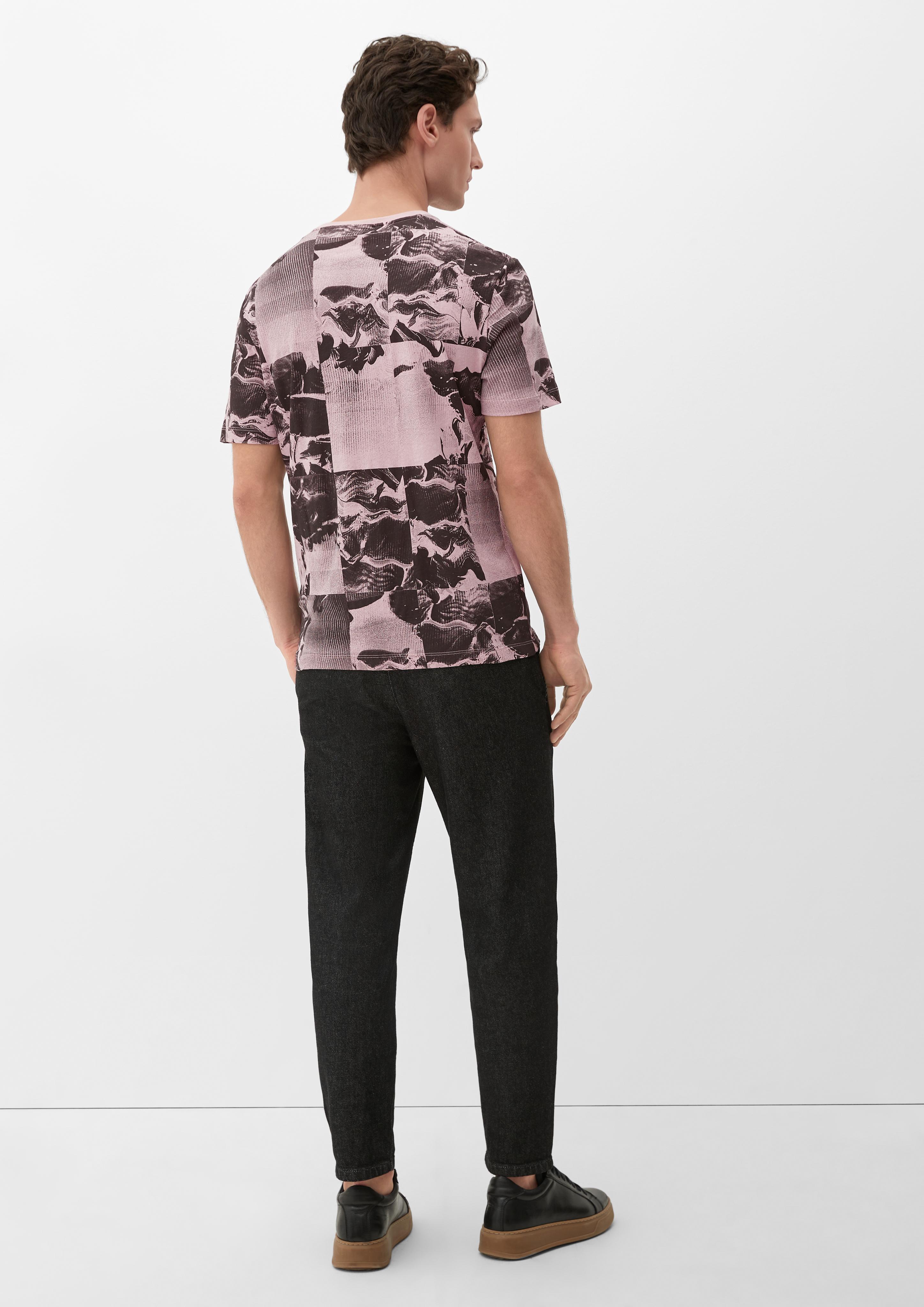 T-Shirt mit Alloverprint  2129839-41A9