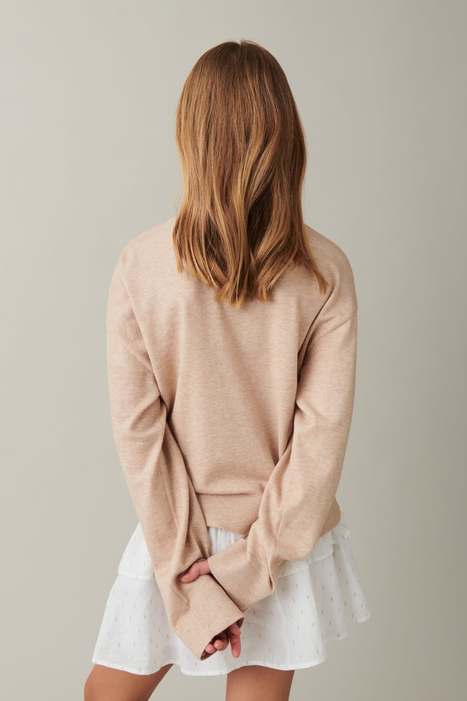 Y fine kn star sweater