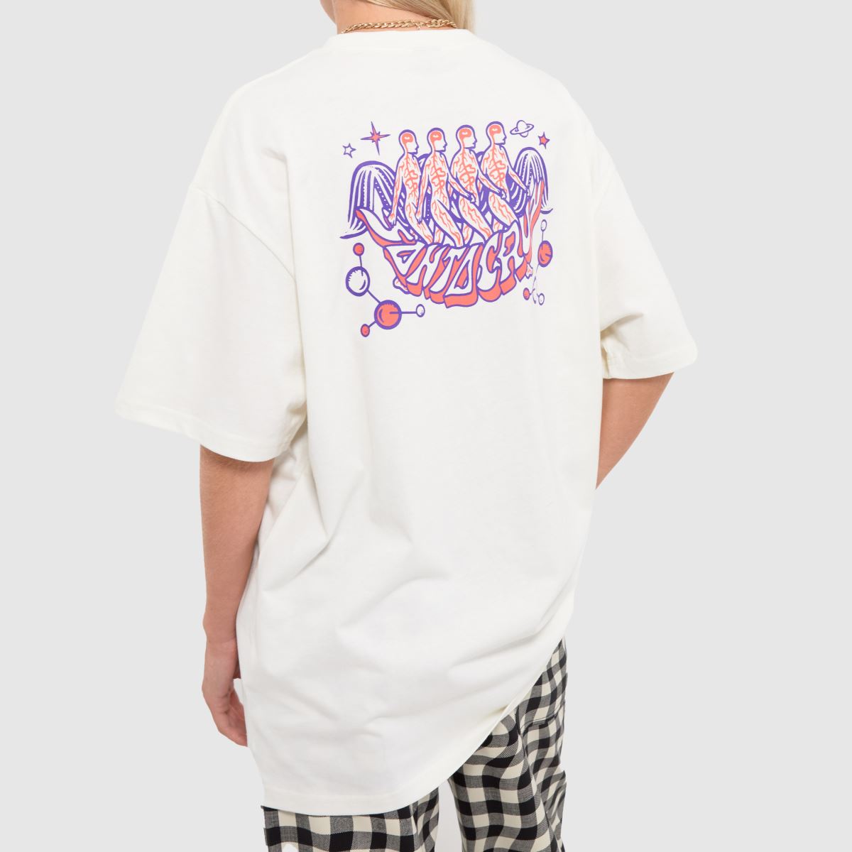 Santa Cruz – Knibbs – Vit t-shirt med tryck