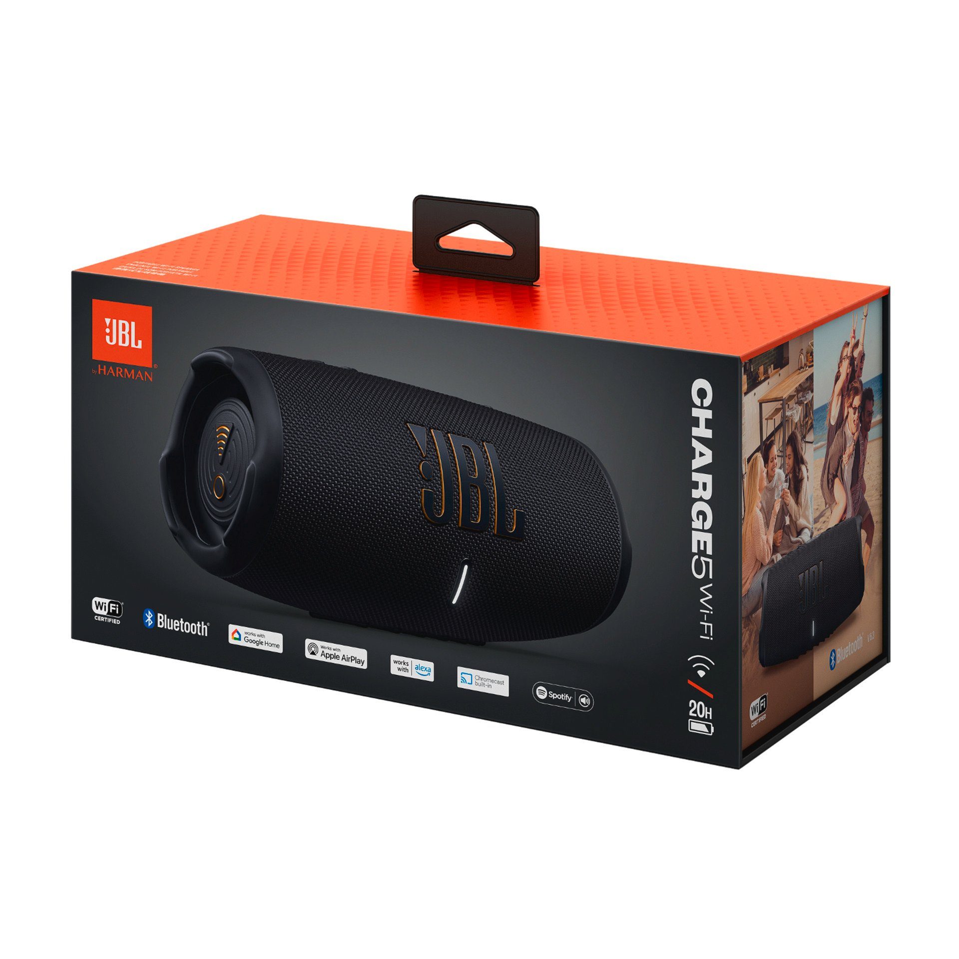JBL CHARGE 5 Wi-Fi Party-Lautsprecher (WLAN (WiFi), 30 W)
