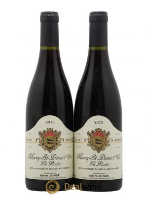 Morey Saint-Denis 1er Cru La Riotte Hubert Lignier (Domaine)  2013 - Lot de 2 Bouteilles