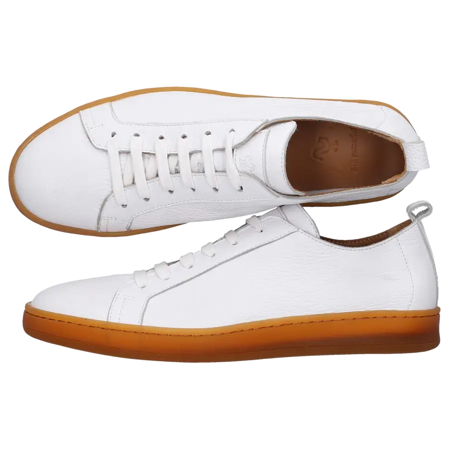 Elia Maurizi - Sneaker low 1016 Kalbsleder - weiß