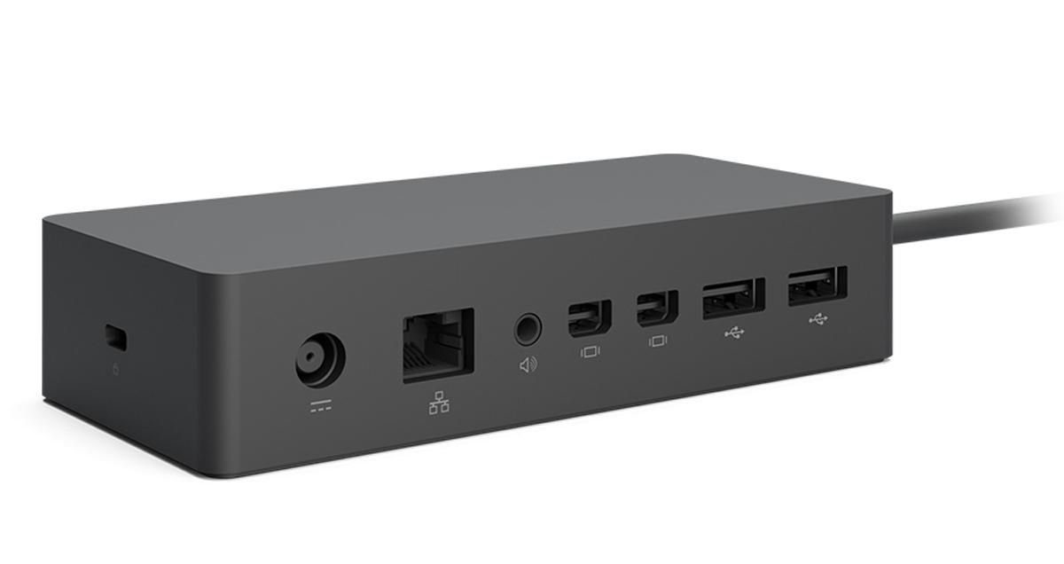 Microsoft Laptop-Dockingstation MICROSOFT Dockingstation für Surface Pro 3 & Surface Pro 4