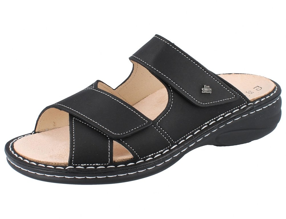 FINN COMFORT Klassische Sandalen schwarz