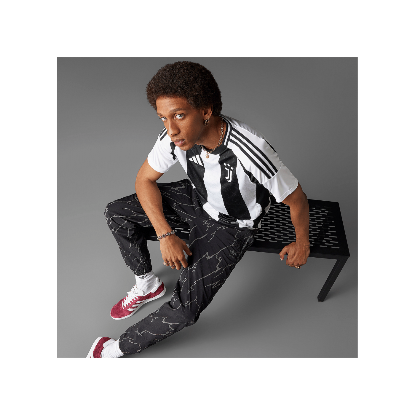 adidas Juventus Turin Trikot Home 2024/2025 Weiss
