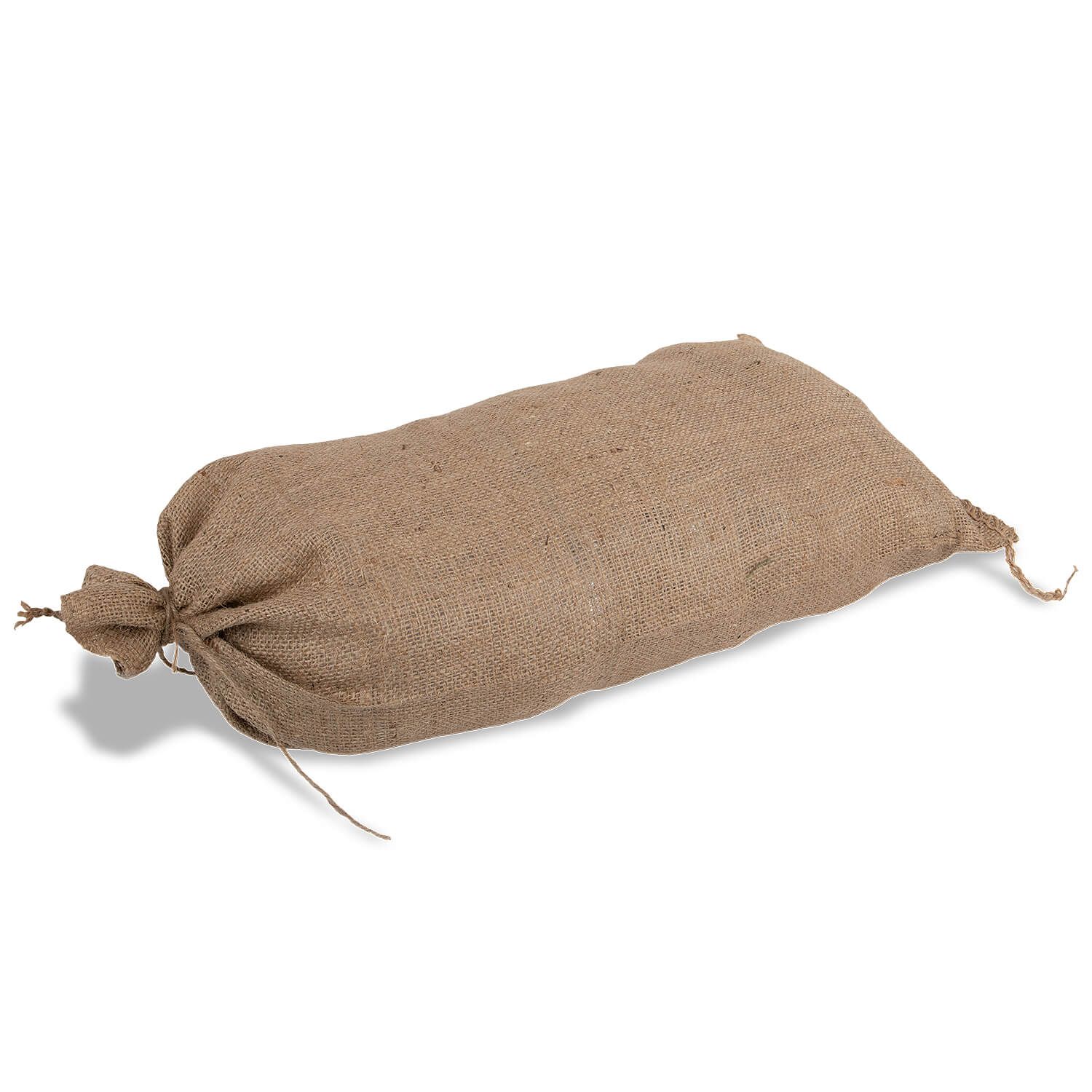 Jute Sandsack mit Bindeband 20kg