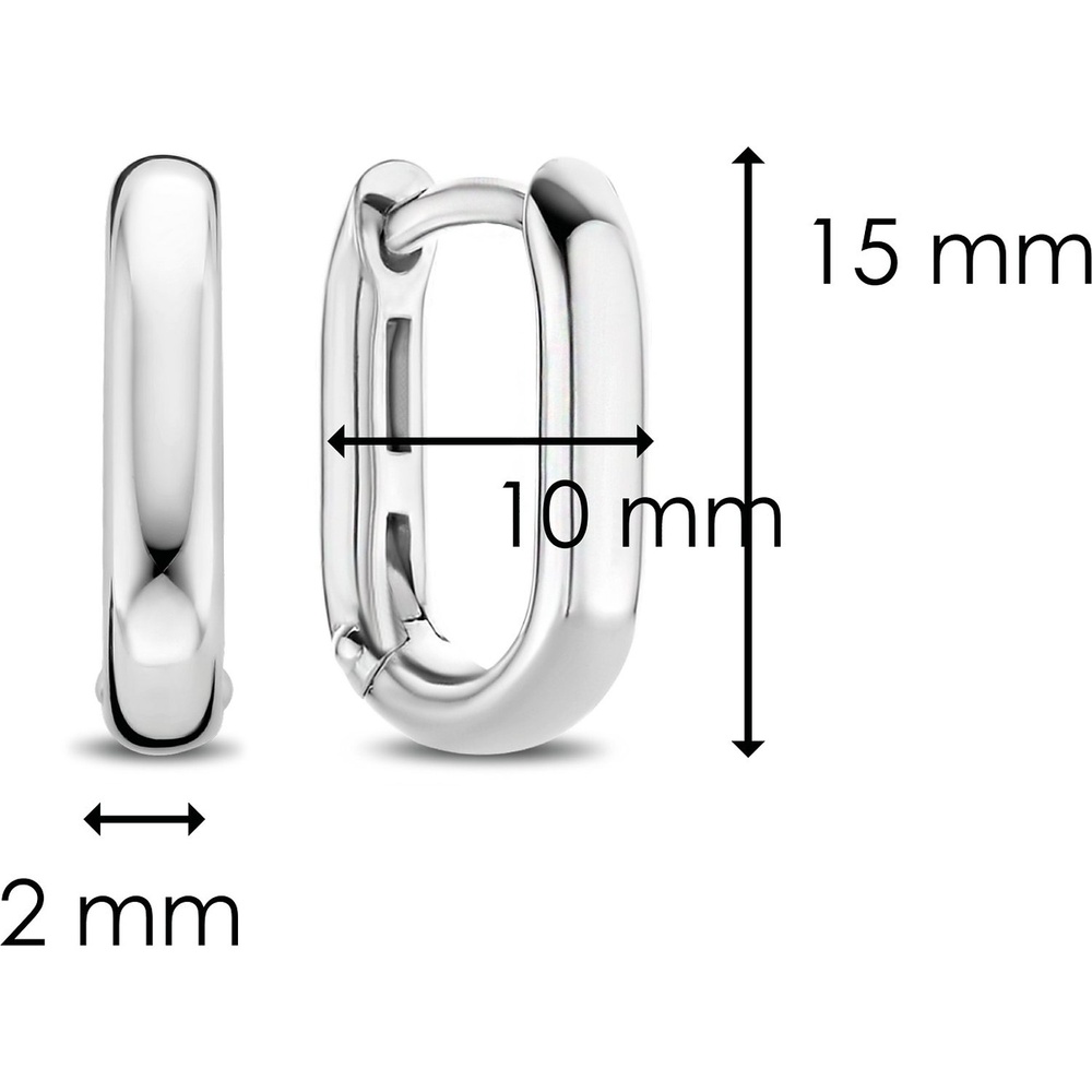 TI SENTO - Milano Boucles d'oreilles 925 Argent Boucles d'oreilles