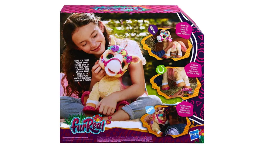 Hasbro - FurReal Friends - furReal Cinnamon, mein stylisches Pony