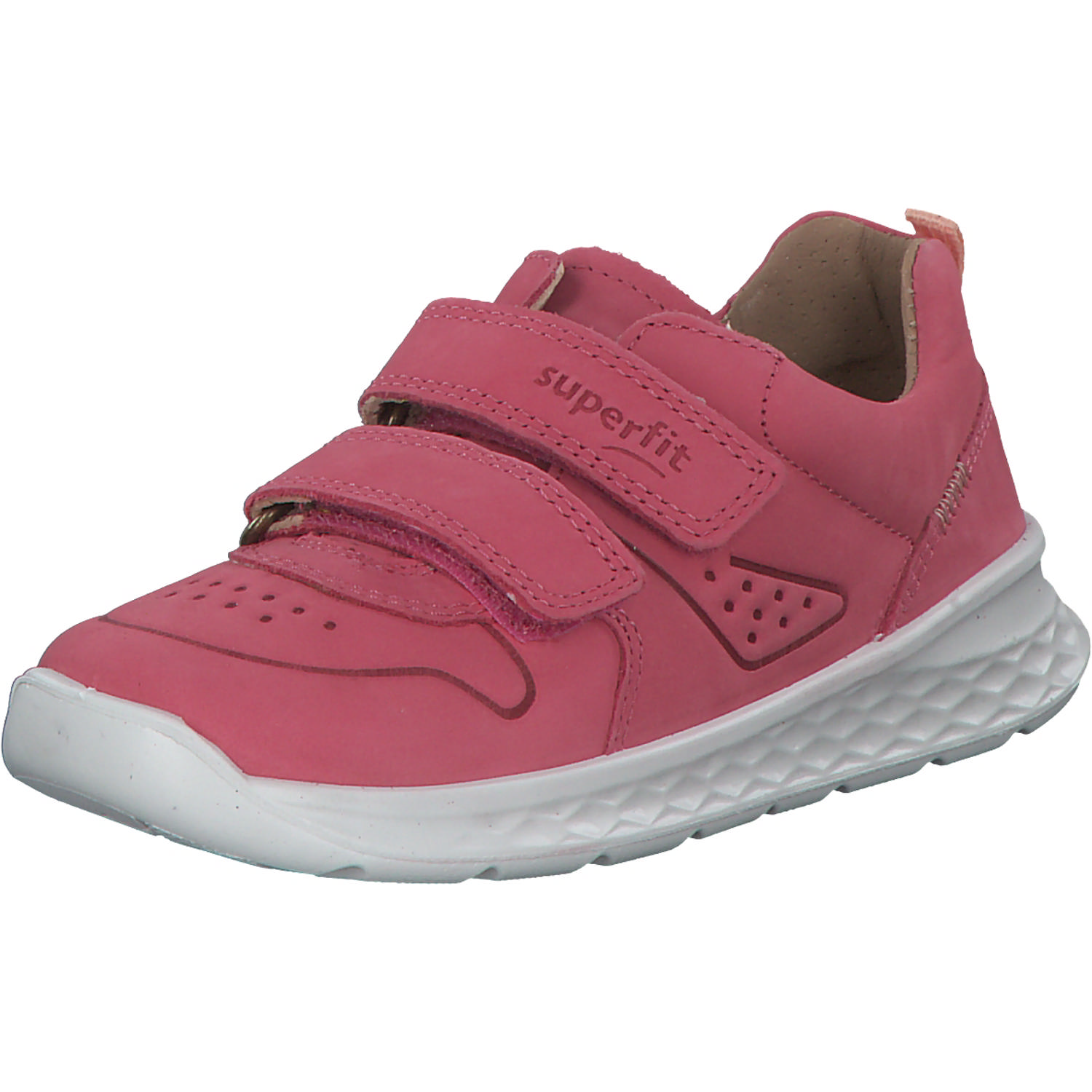 Superfit BREEZE 00365 W, Lauflernschuhe, Kinder, Rosa