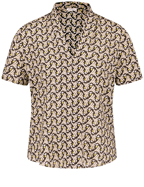Gemustertes Blusenshirt