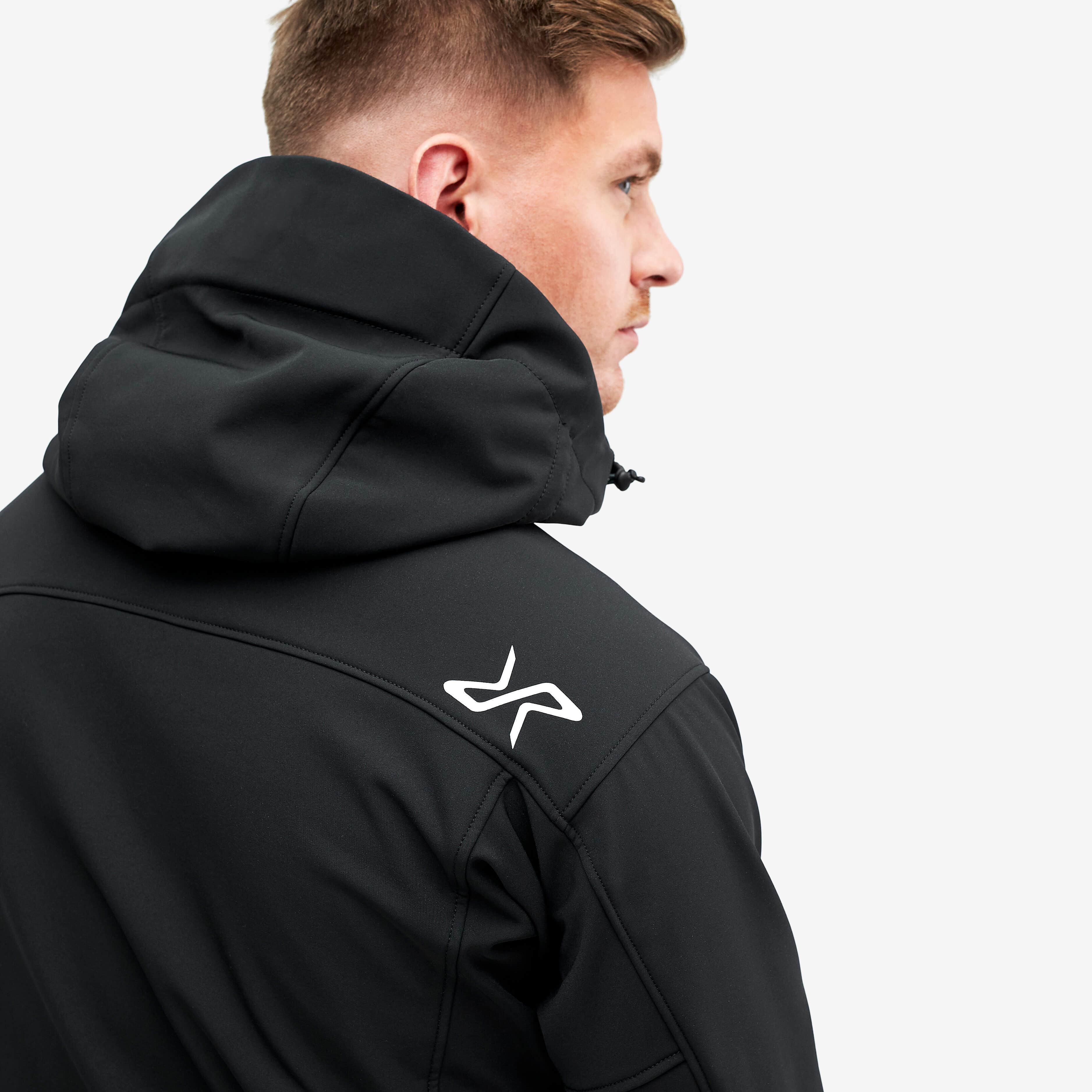 Hiball Jacket Homme Black/Dark Ocean