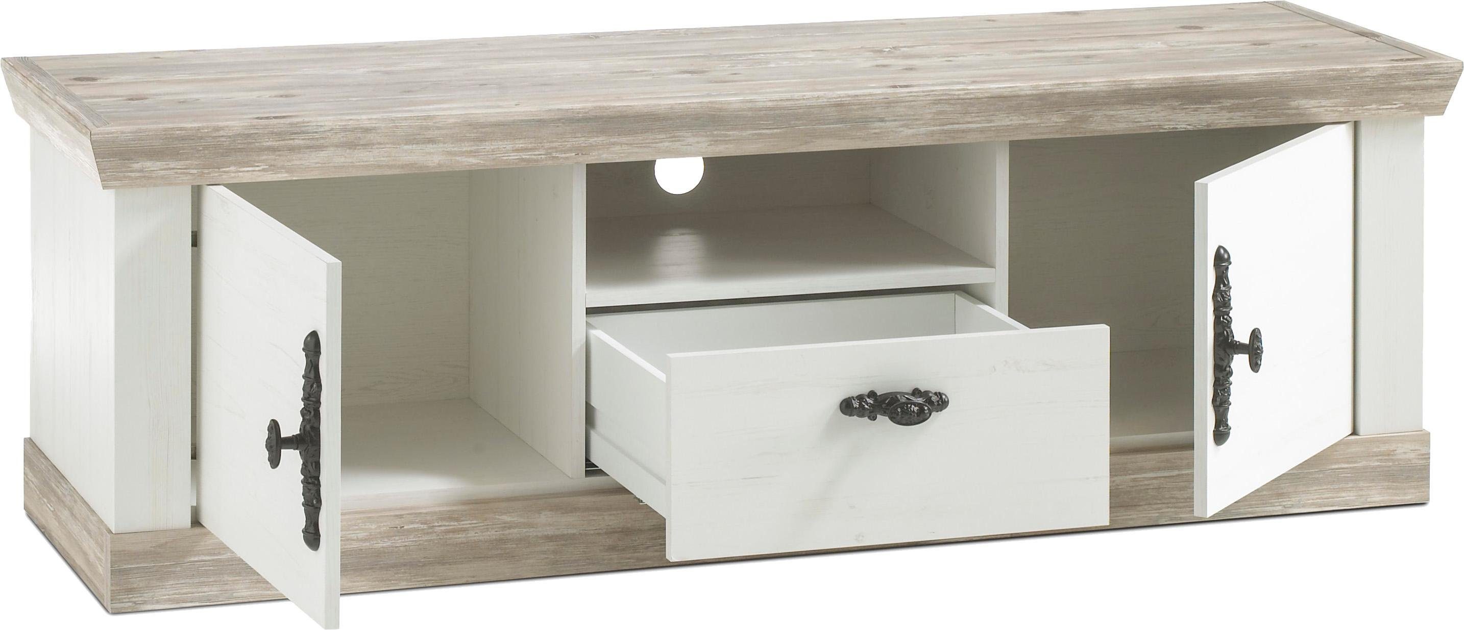Home affaire TV-Board Florenz, im romantischen Landhaus-Look, Fernsehtisch Breite 156 cm