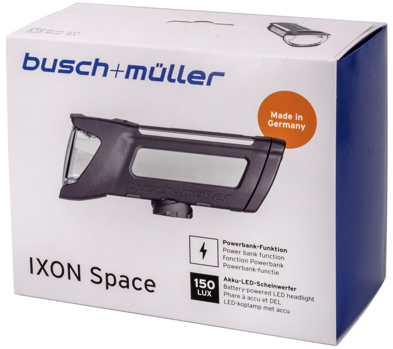 Busch + Müller IXON Space 150 LUX LED-Akkuscheinwerfer kaufen | Bike-Discount