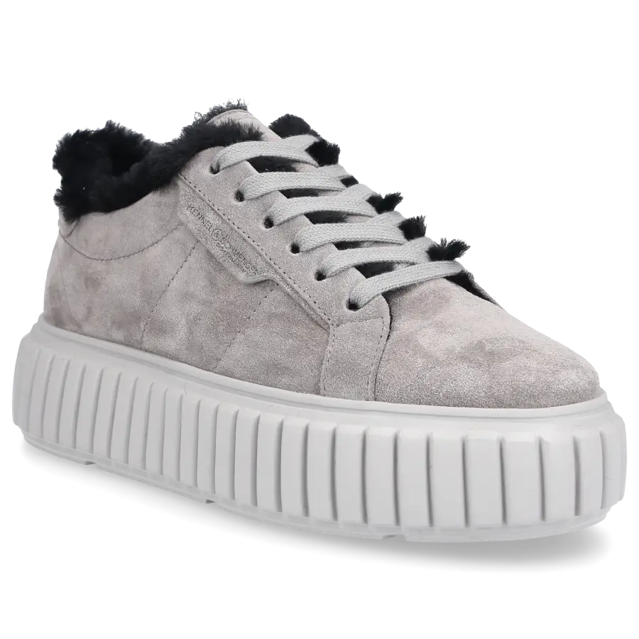Kennel & Schmenger - Sneaker low ZAP Veloursleder - grau