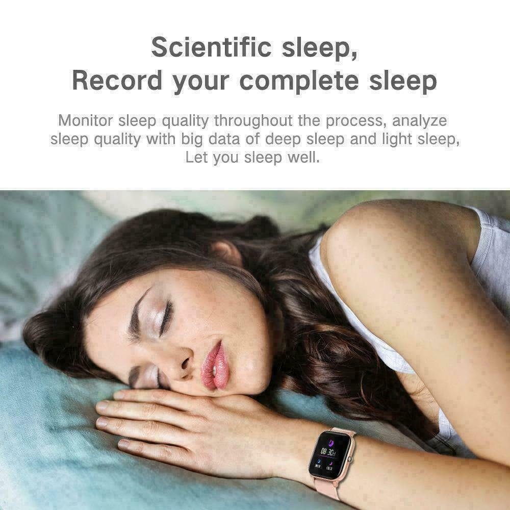 MAVURA GoSmartwatch Pro Smartwatch Bluetooth Fitnesstracker Fitness Armband Smartwatch für Android und Apple IPhone iOS Samsung Huawei HTC Xiaomi, Armbanduhr wasserdicht Herren & Damen
