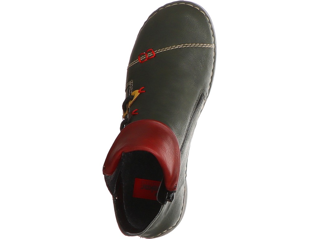 RIEKER Stiefeletten grün