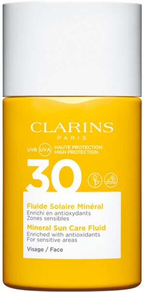Clarins Fluide Solaire Minéral Visage UVB/UVA 30 Sonnenlotion