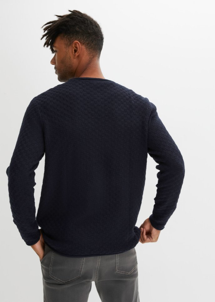 Pullover mit recycelter Baumwolle