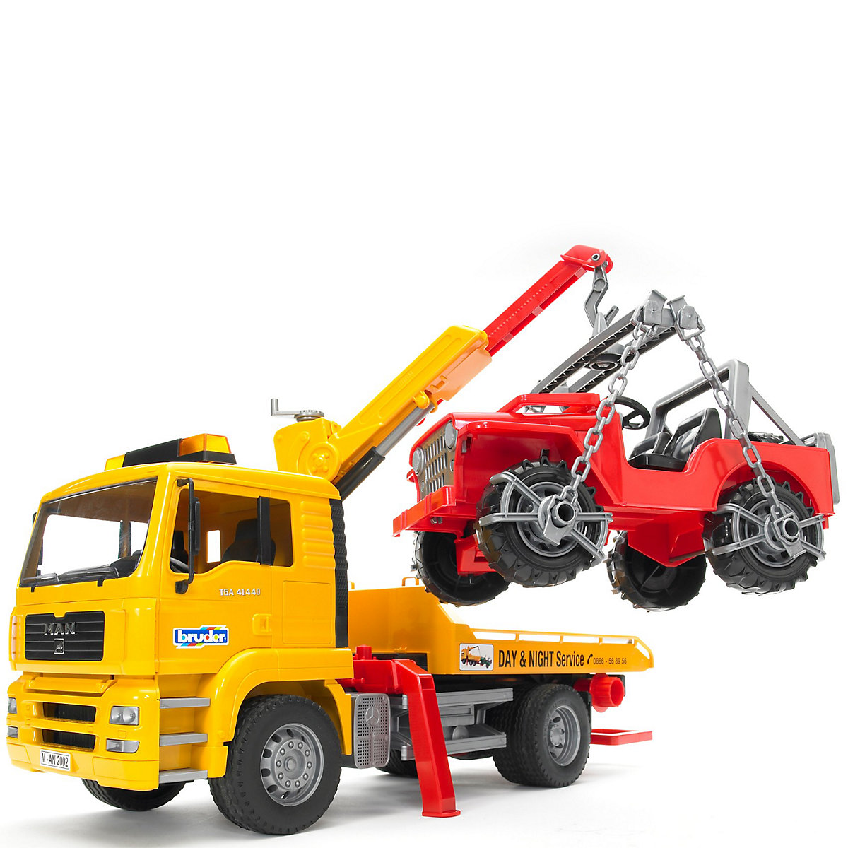 BRUDER 02750 MAN TGA Abschleppwagen