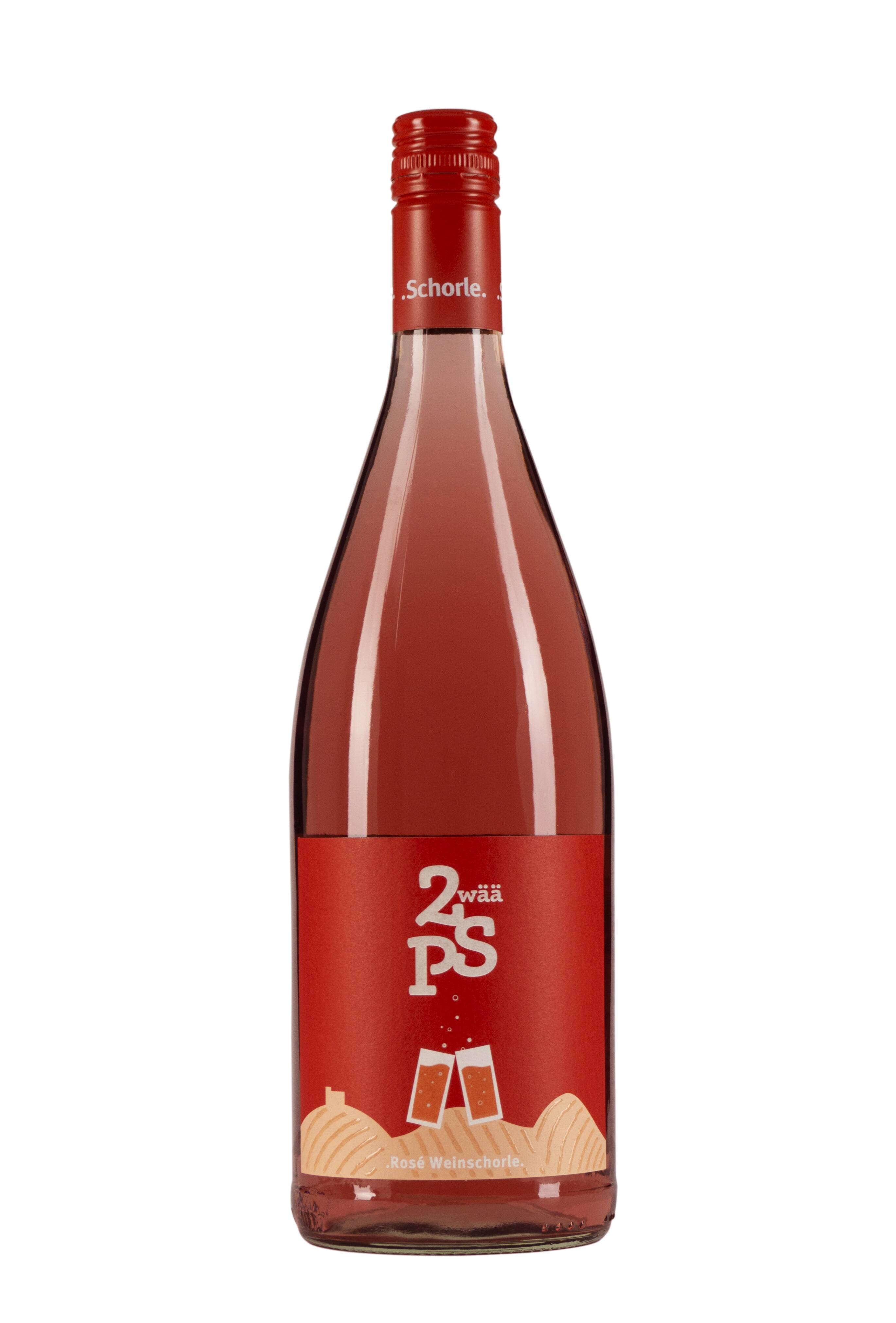 Schorle-Helden ZwääPS Roséweinschorle