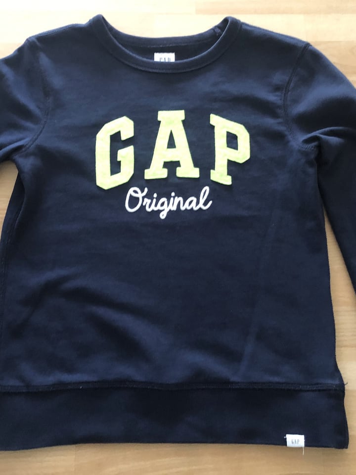 GAP Sweatshirt in Dunkelblau günstig kaufen 140