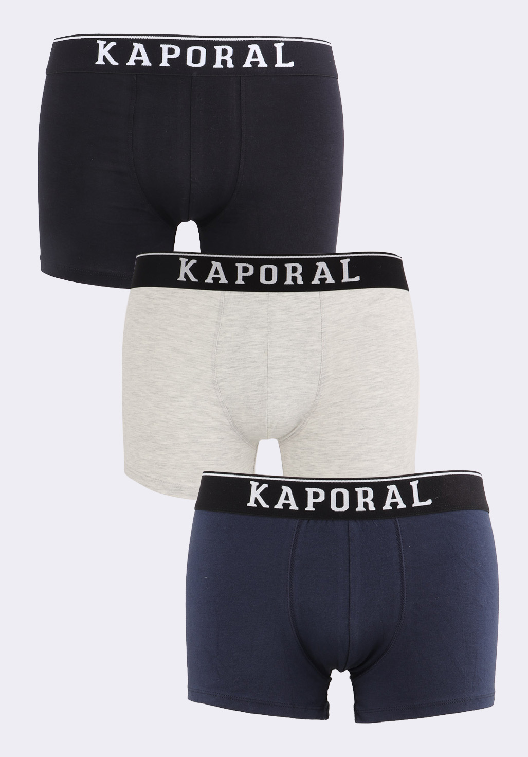 QUADM  Coffret de 3 boxers basiques