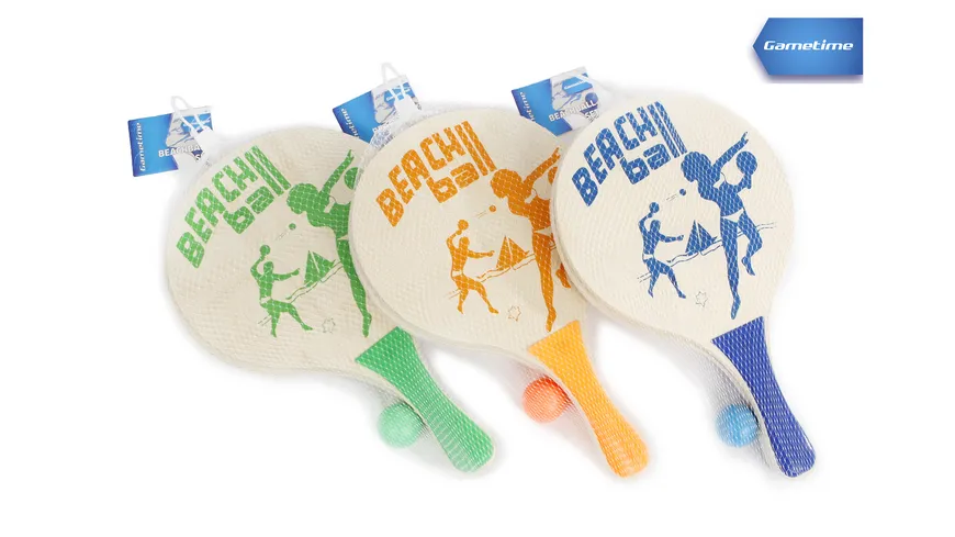 Van Manen - BEACHBALLSET, 3-teilig, sortiert