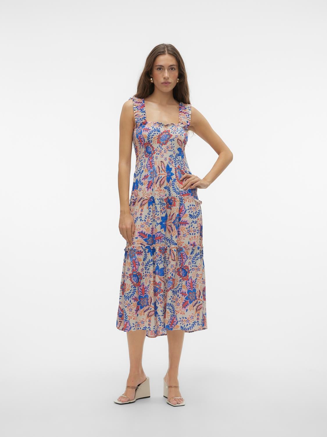 VMMENNY Langes Kleid