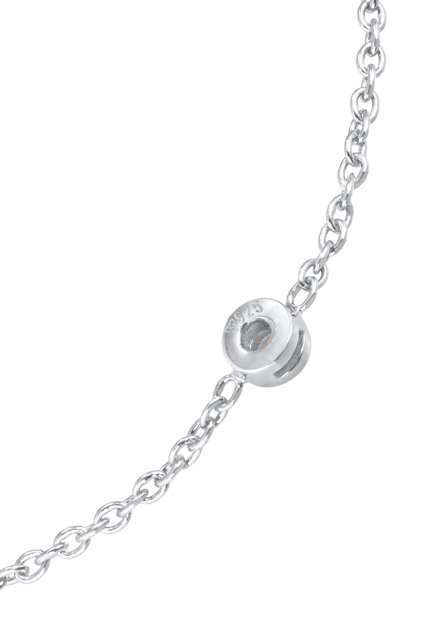 Dámska soľnička a korenička Elli DIAMONDS Filigree Solitaire s nastaviteľným diamantom (0,11 ct) zo striebra 925