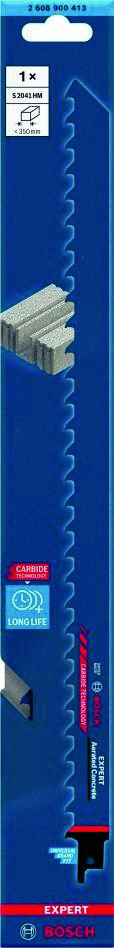 Bosch Blue Accessories 2608900413 Brzeszczot do piły szablastej Expert „Beton komórkowy” S 2041 HM 1 sztuka