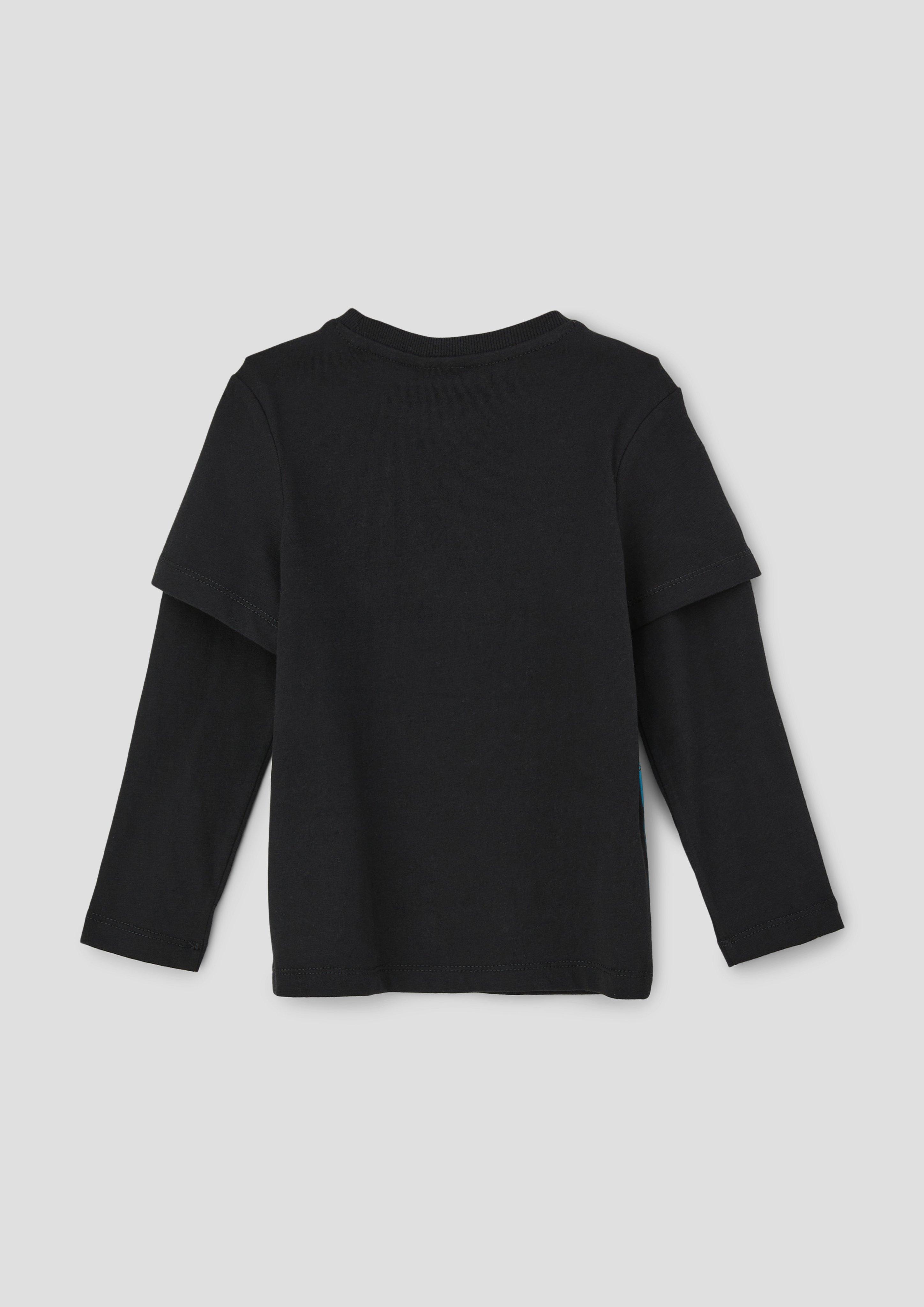 Longsleeve mit Layering-Detail  2134176-9999