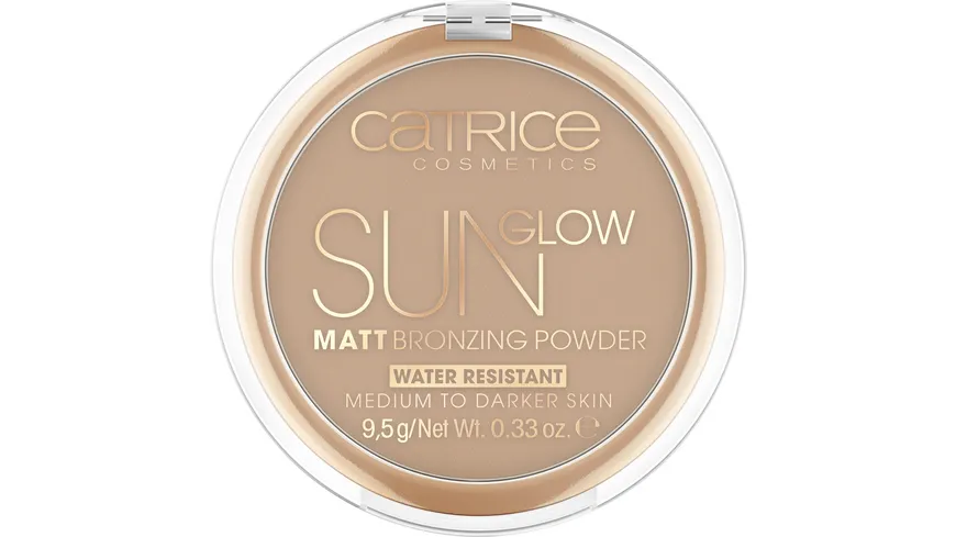 Catrice Sun Glow Matt Bronzing Powder 9.5 g 035 - Universal Bronze