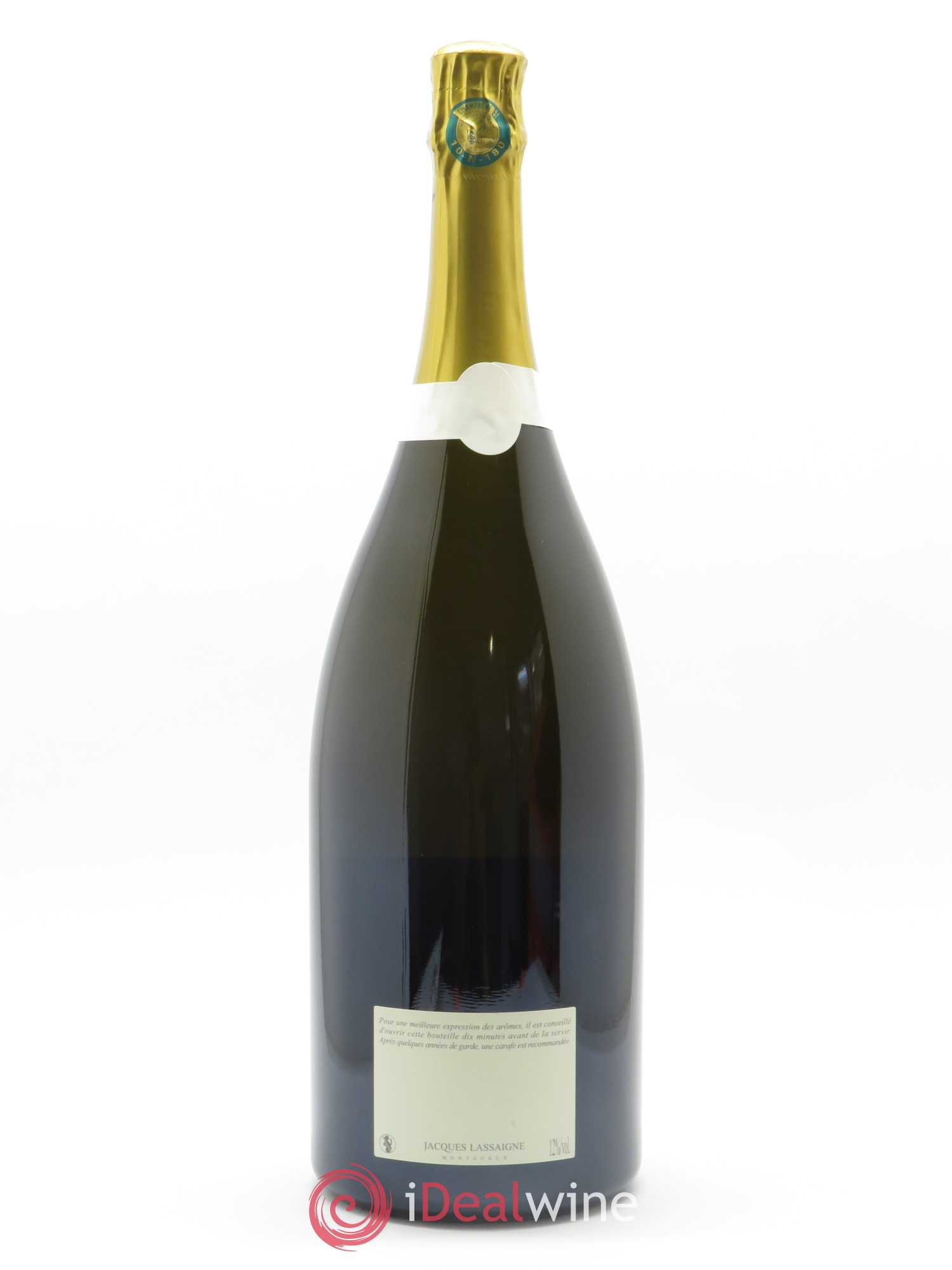 Les Vignes de Montgueux Blanc de Blancs Extra Brut Jacques Lassaigne   - Lot de 1 Magnum
