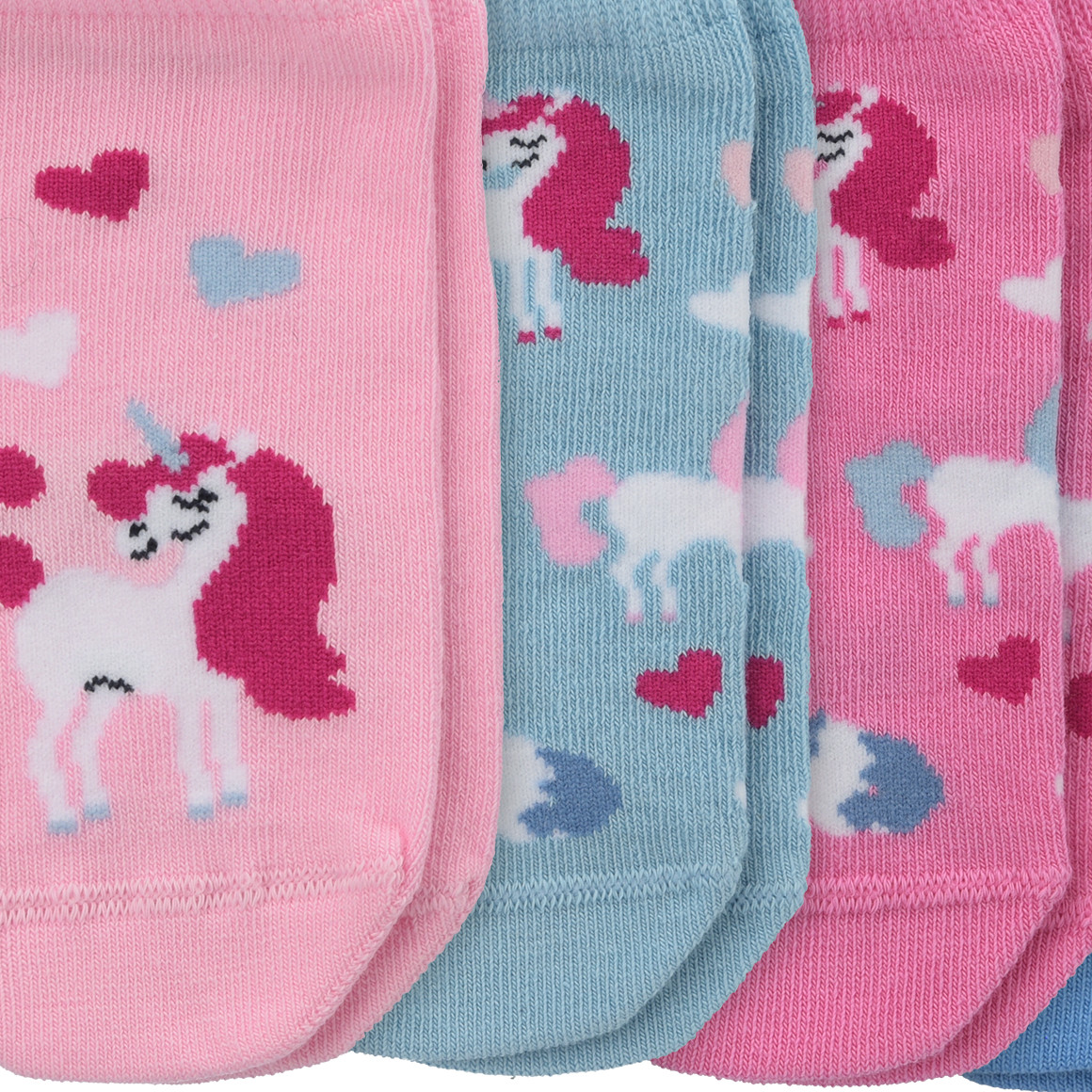 5 Paar Mädchen Sneaker-Socken im Set
