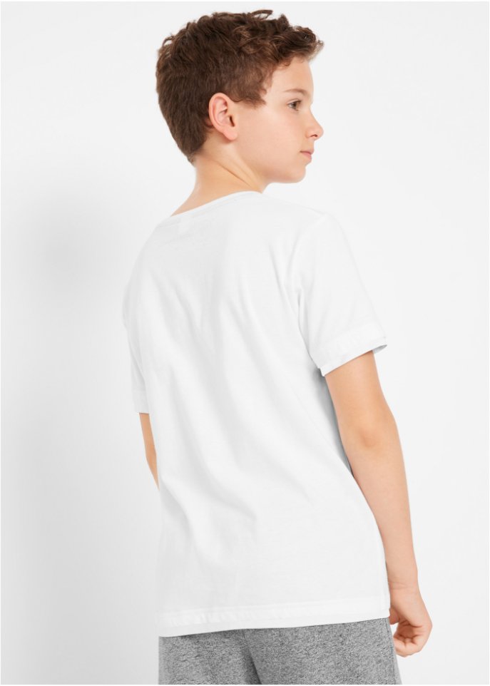 Jungen T-Shirt aus Bio-Baumwolle (2er Pack)