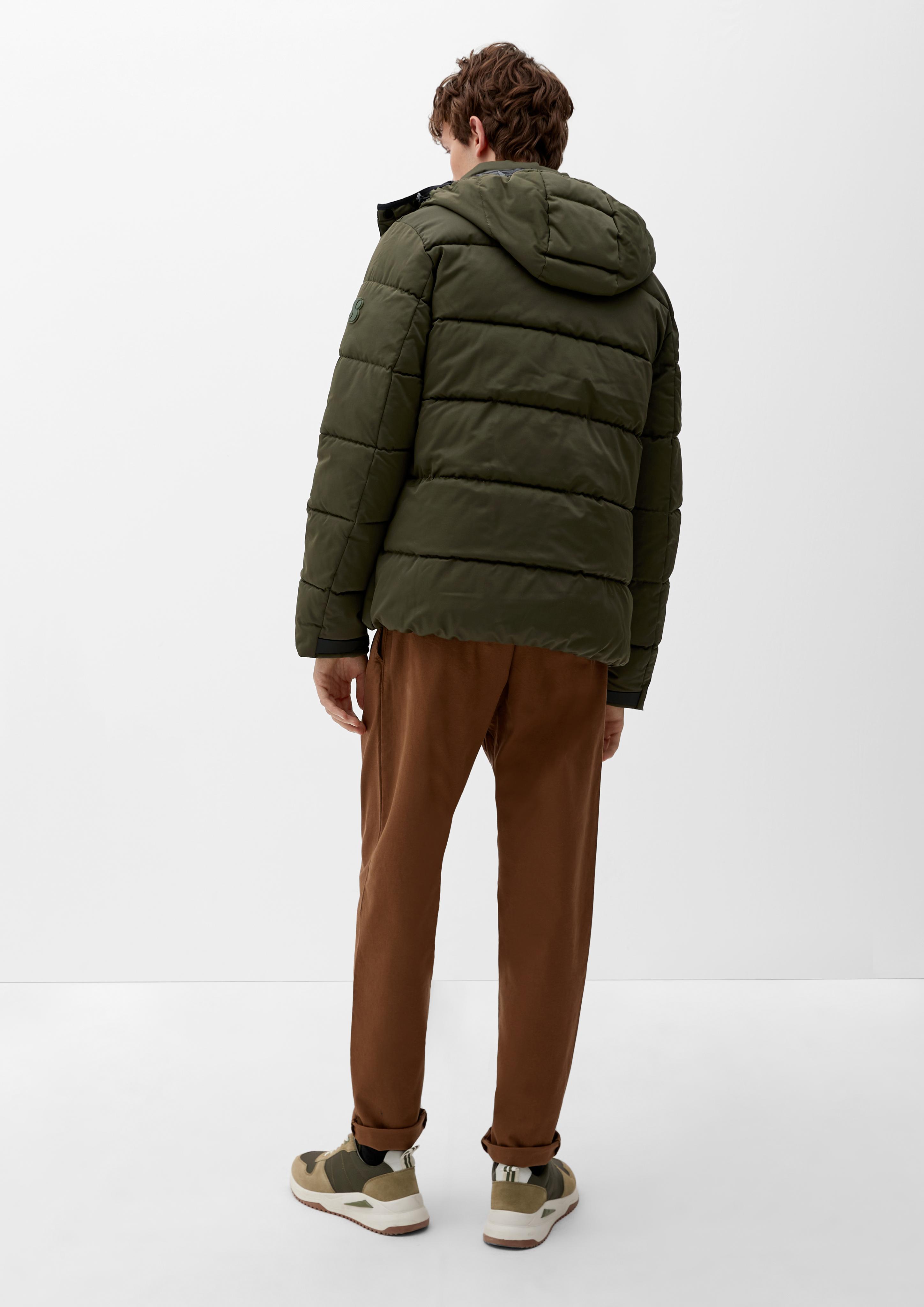 Steppjacke mit abnehmbarer Kapuze  2119422-7940