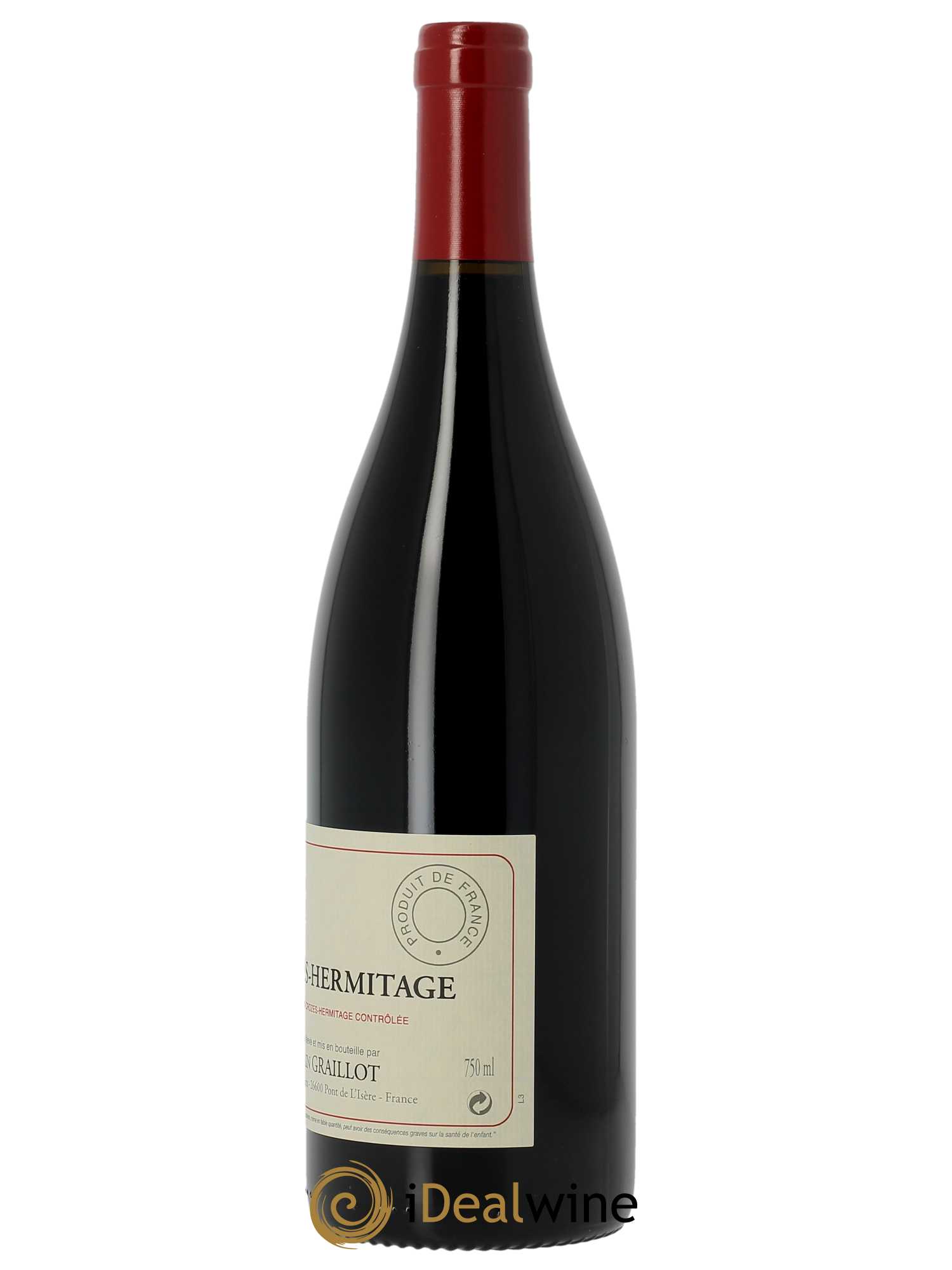 Crozes-Hermitage Domaine Graillot  2021 - Lot de 1 Bouteille
