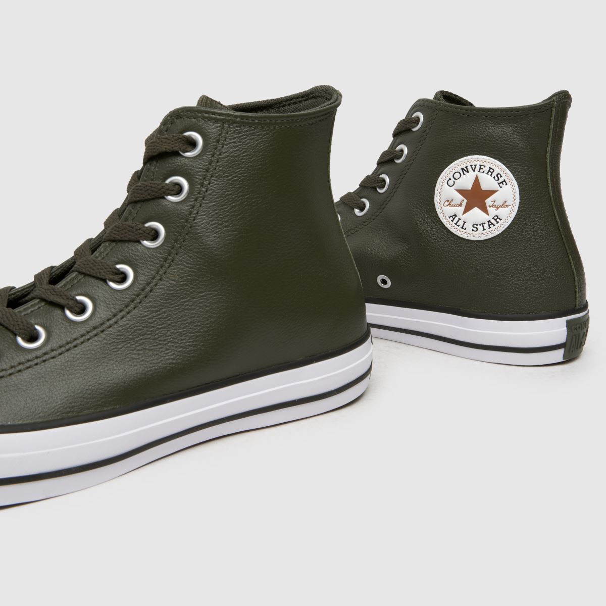Converse All Star Hi sötétzöld tornacipő