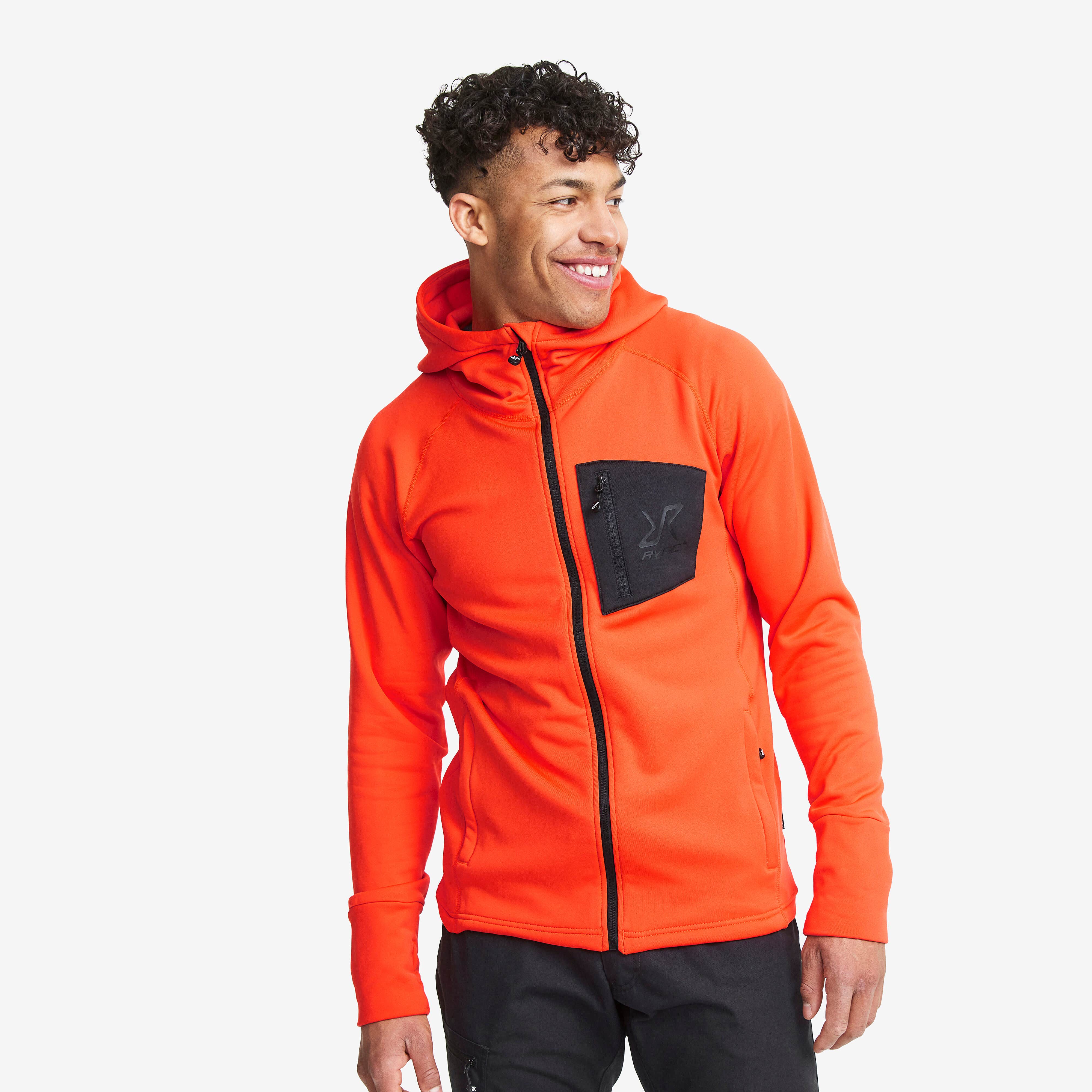 Illusion Hoodie Homme Mandarin Red
