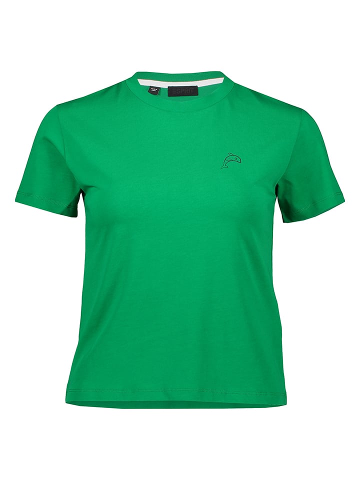 ESPRIT Shirt in Grün günstig kaufen