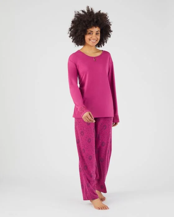 Pyjama maille jersey souple chaude Thermolactyl