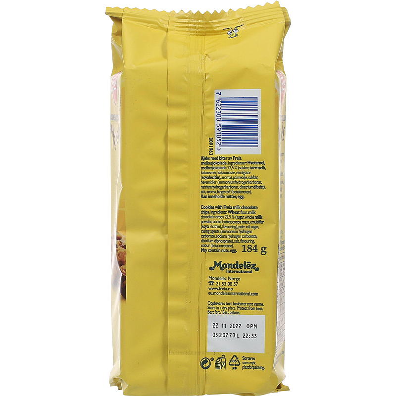 Freia Kjeks 184 g Melkesjokolade, Freia