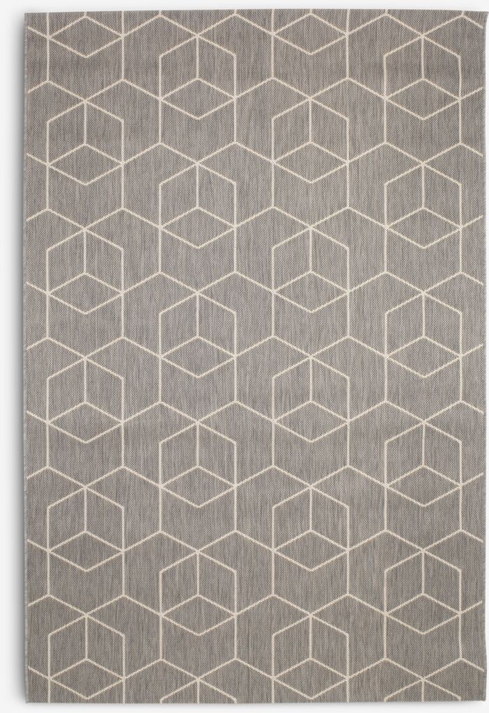 BALSATRE BALSATRE rug 160x230 gray and white