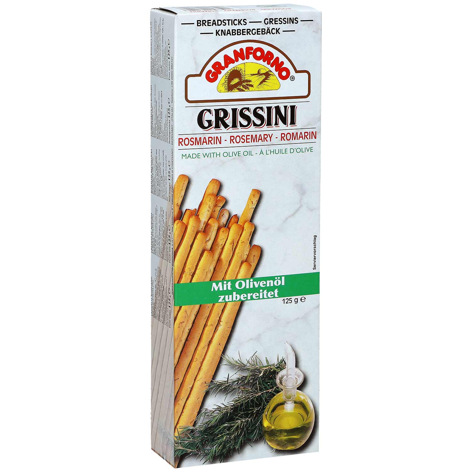 Granforno Grissini Rosmarin 125g
