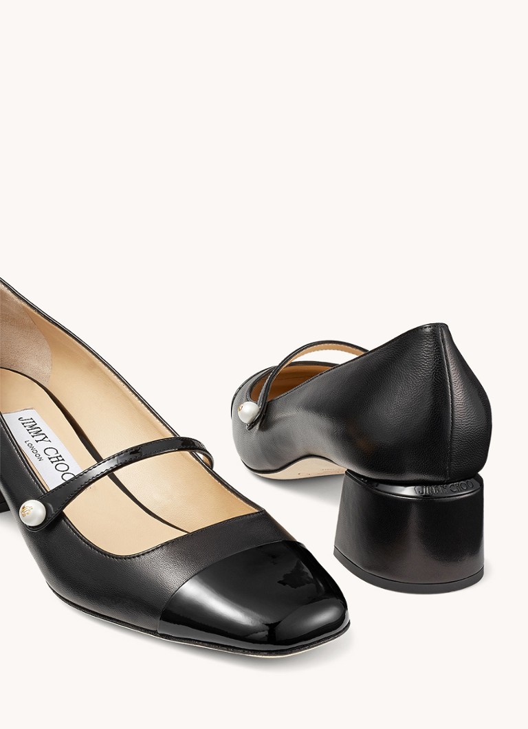 Jimmy Choo Elisa 45 pumps laget av lammeskinn