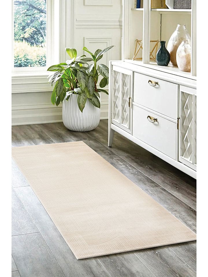 Conceptum Hypnose Kurzflor-Teppich ''Moda 1100'' in Creme günstig kaufen