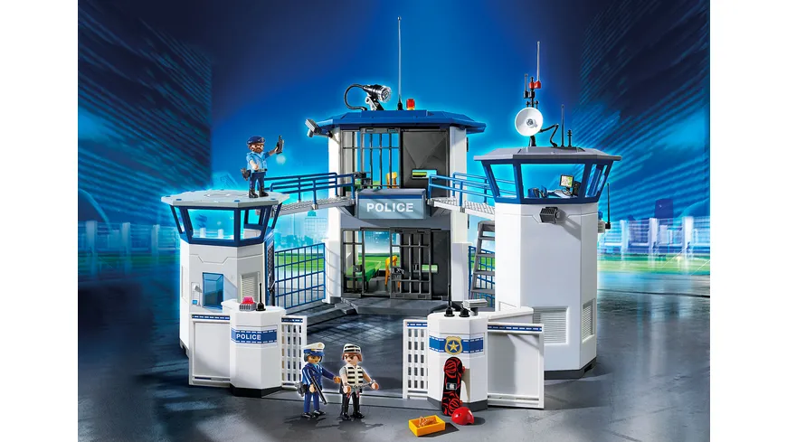 PLAYMOBIL 6872 - City Action - Polizei-Kommandozentrale mit Gefängnis