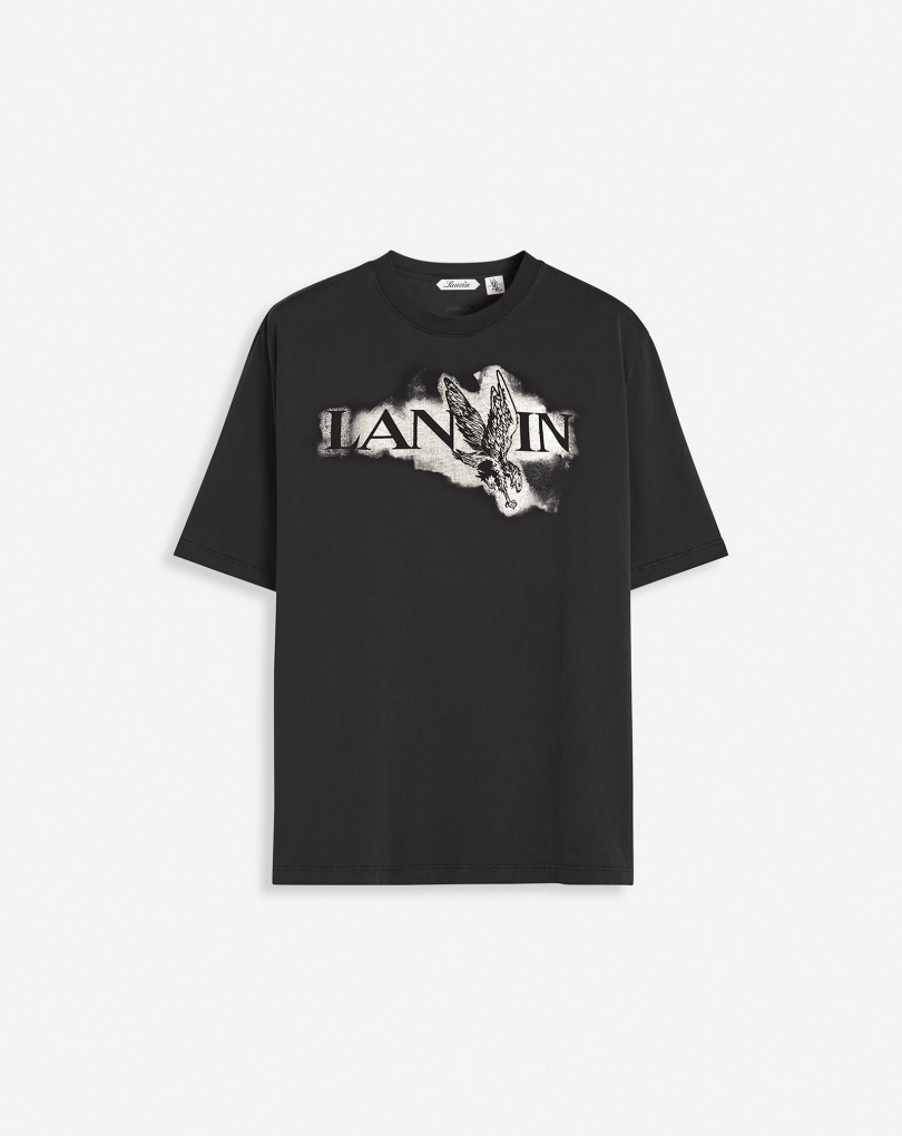 T-SHIRT CLASSIQUE IMPRIMÉ AIGLE LANVIN X FUTURE